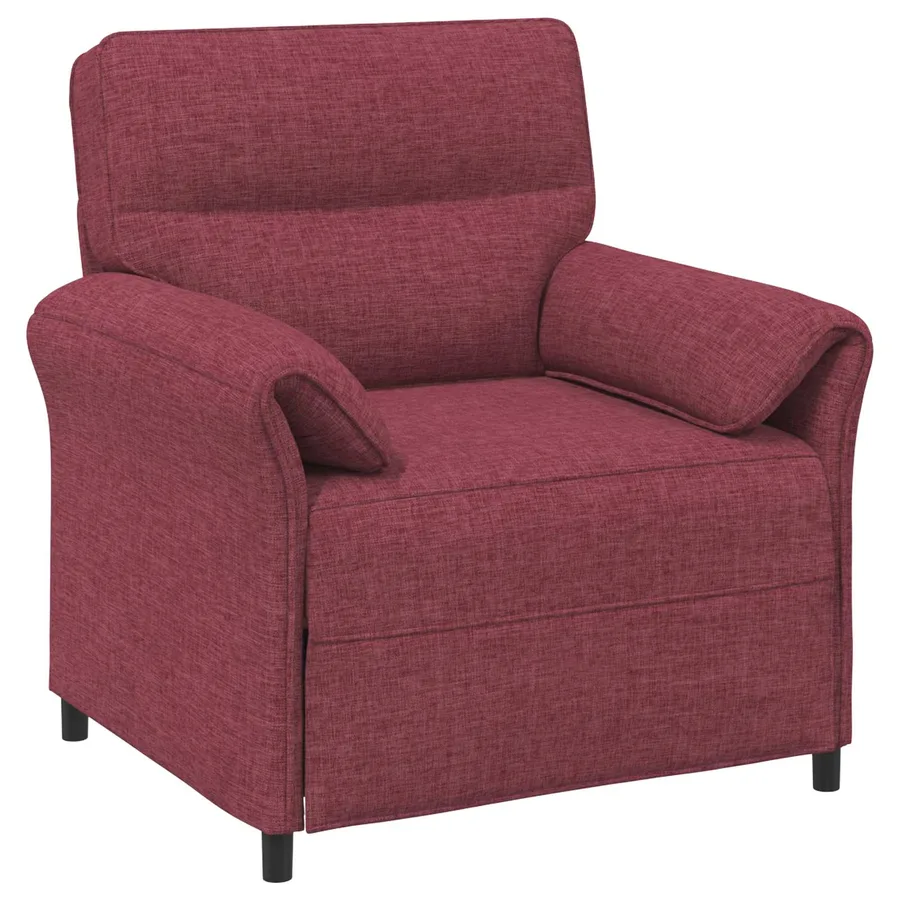 Canapé 100% polyester, cadre en métal, MDF, Contreplaqué - 2