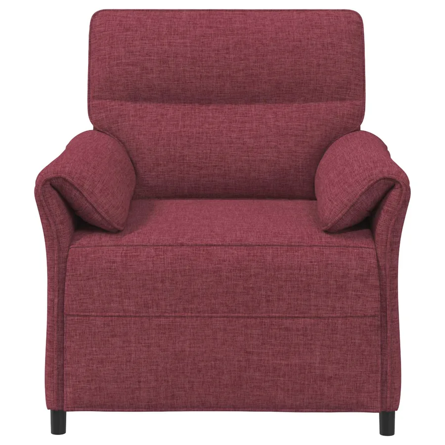 Canapé 100% polyester, cadre en métal, MDF, Contreplaqué - 3