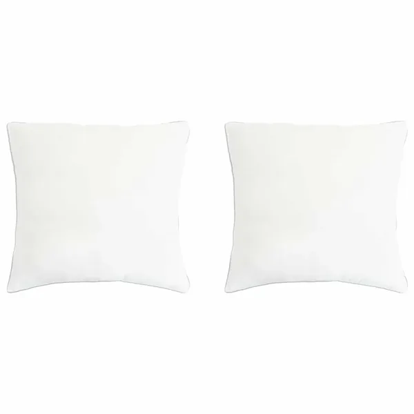 Oreiller 2 pcs Blanc 60 x 60 cm Fibre de bambou