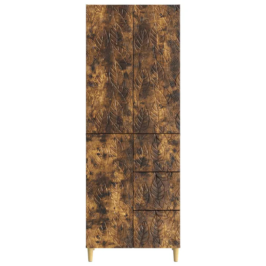2 pcs Chêne fumé - 5