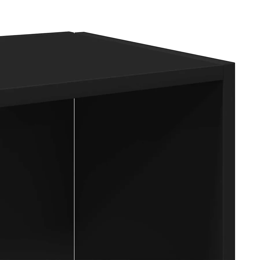 Table d'appoint Noir 33x33x34,5 cm Aggloméré - 7