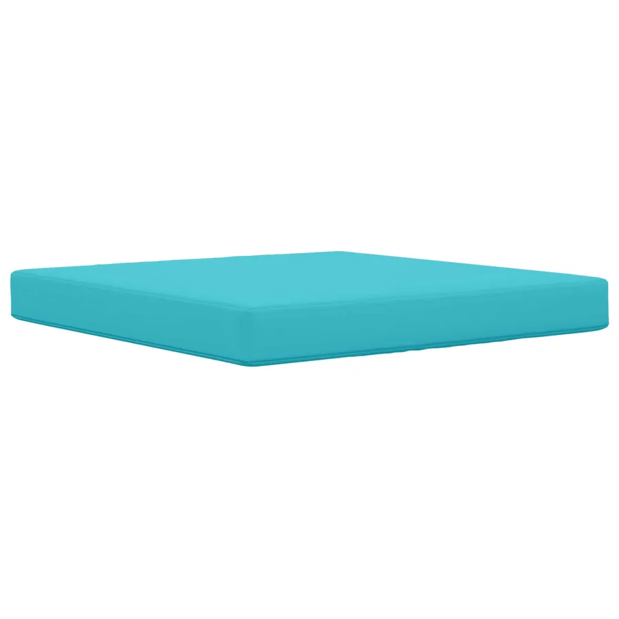 Coussin de canapé d'extérieur 3 pcs Turquoise Polyester - 4