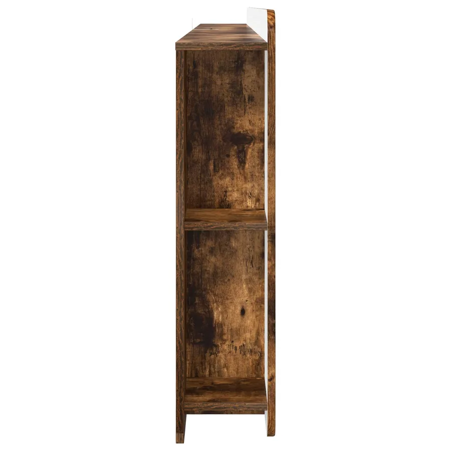 Cabinet de Tête de Lit Chêne Fumé 215 x 18,5 x 100 cm - 6