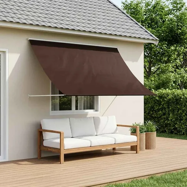 Auvent Marron 150 x 150 cm