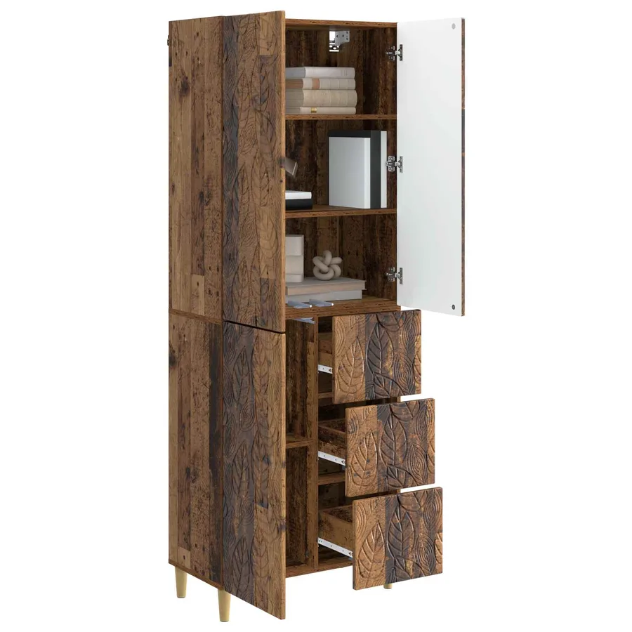 2 pcs Bois ancien - 3