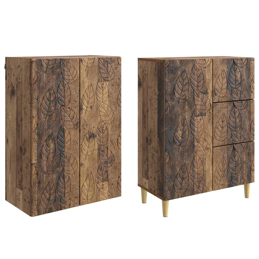 2 pcs Bois ancien - 4