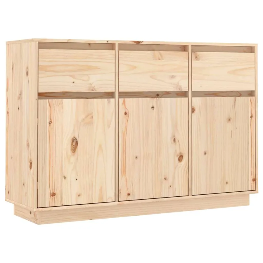 Buffet 111x36x75 cm Bois massif de pin - 2