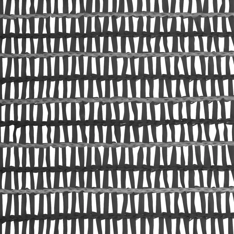 Filet brise-vue Anthracite 1,5x25 m PEHD 150 g/m² - 4