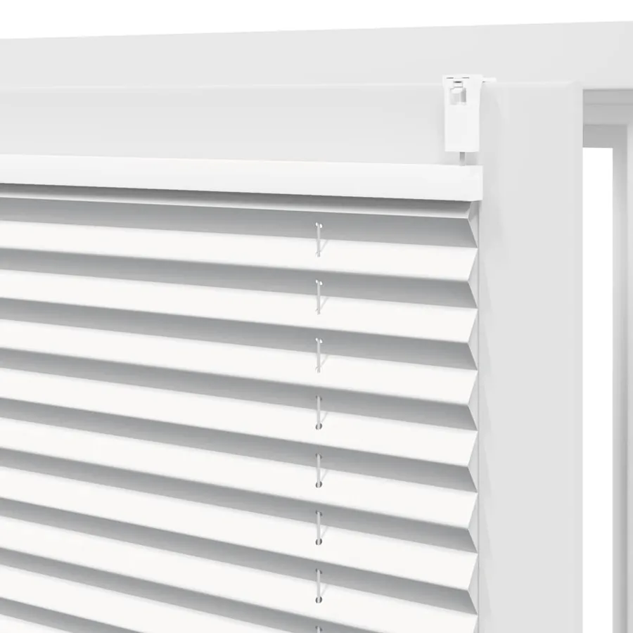 Store plissé 60x100 cm Blanc - 7