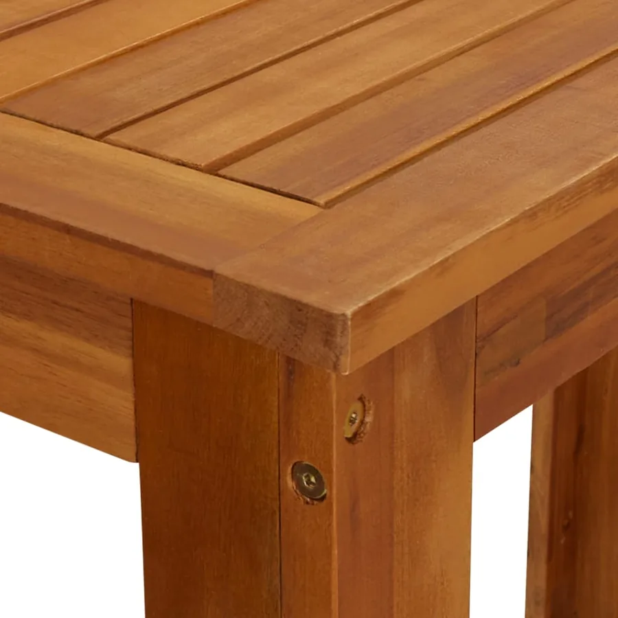 Ensemble de bar de jardin 9 pcs Bois d'acacia solide - 4