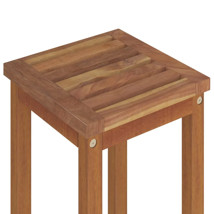 Ensemble de bar de jardin 9 pcs Bois d'acacia solide - 8