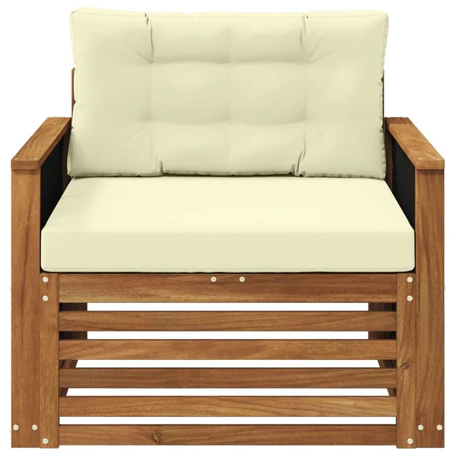 Sofa de milieu extérieur Naturel - 3