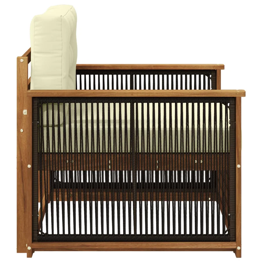 Sofa de milieu extérieur Naturel - 4