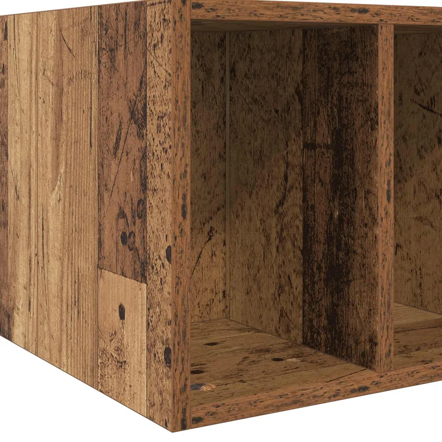 Cadre de lit avec rangement Bois ancien 80 x 200 cm - 7