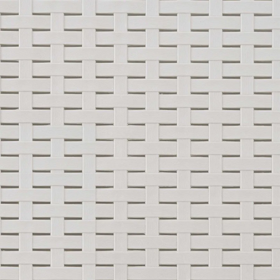 Chaises de jardin salle à manger 2 pcs Blanc et gris clair PP - 10