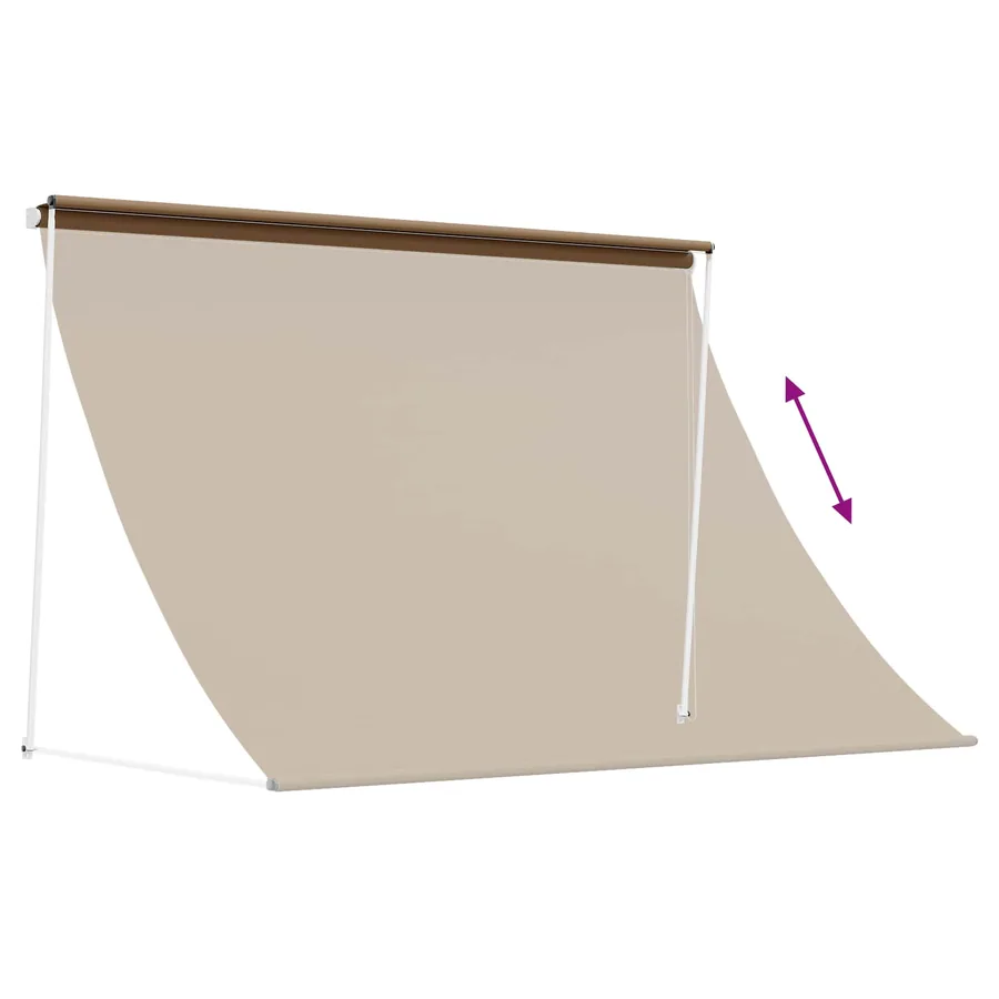 Auvent Beige 150 x 150 cm - 5