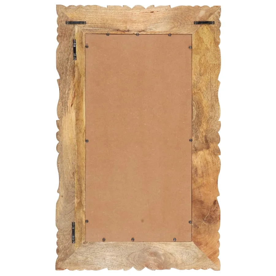 Miroir 80x50 cm Bois de manguier massif - 3