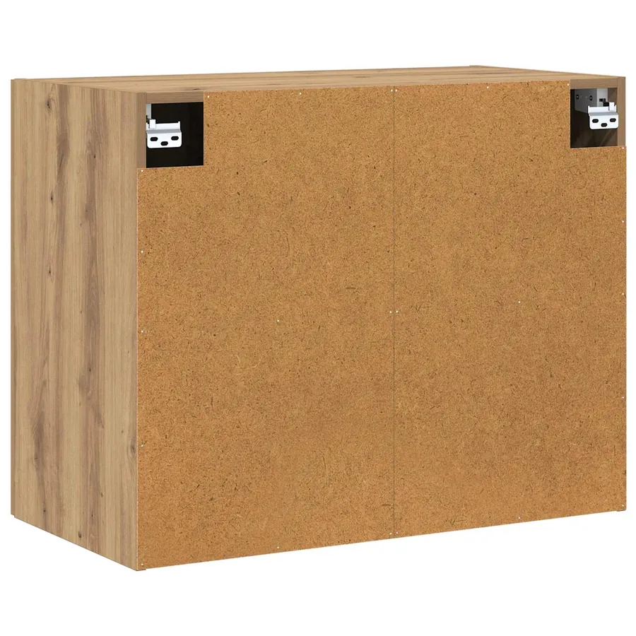 Meuble mural Chêne artisanal 80 x 42,5 x 64 cm - 7