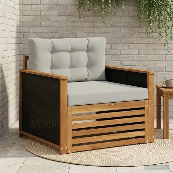 Sofa de milieu extérieur Naturel