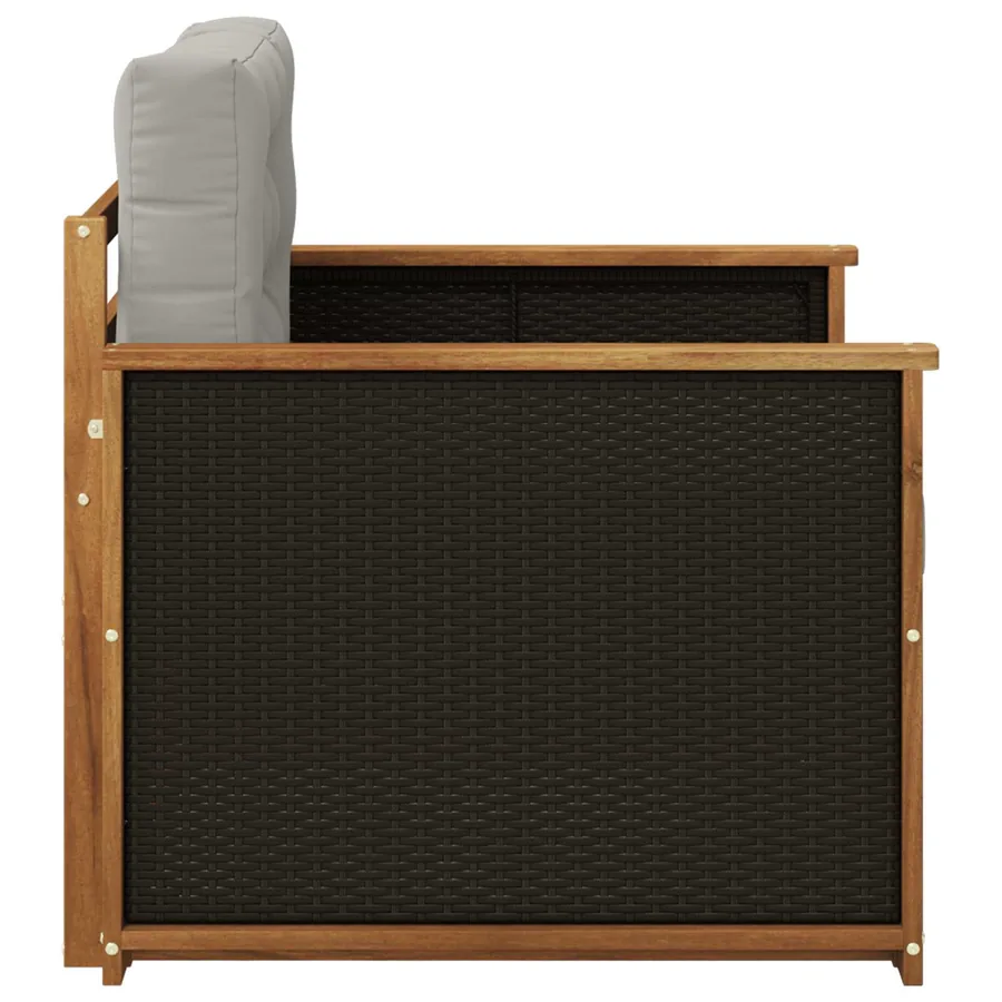 Sofa de milieu extérieur Naturel - 4