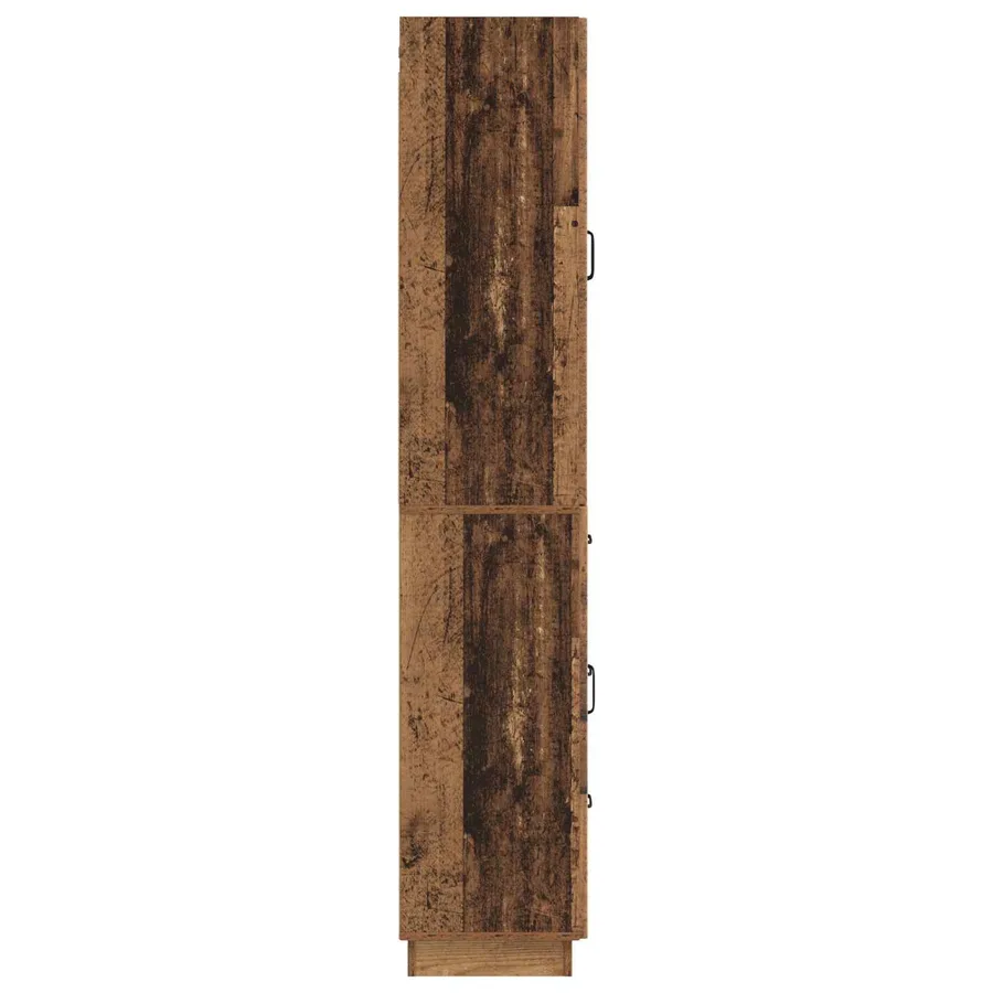 Ensemble de Meubles 2 pcs Bois ancien Bois d'ingénierie - 6