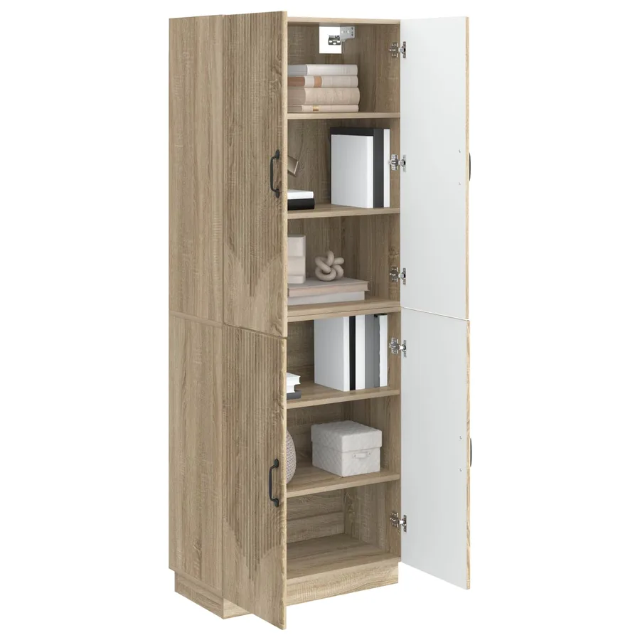 Ensemble de Meubles 2 pcs Chêne Sonoma Bois d'ingénierie - 3
