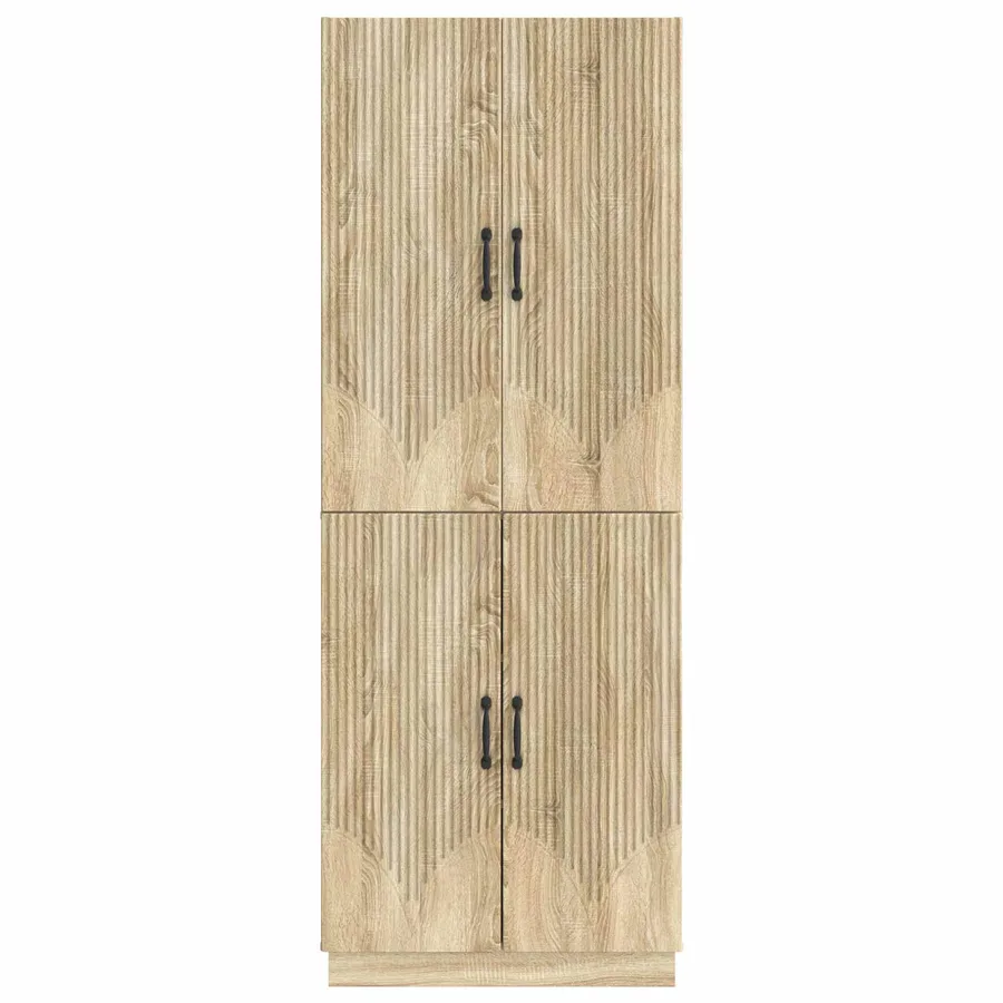 Ensemble de Meubles 2 pcs Chêne Sonoma Bois d'ingénierie - 5