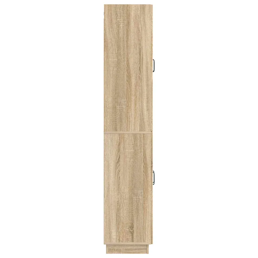 Ensemble de Meubles 2 pcs Chêne Sonoma Bois d'ingénierie - 6