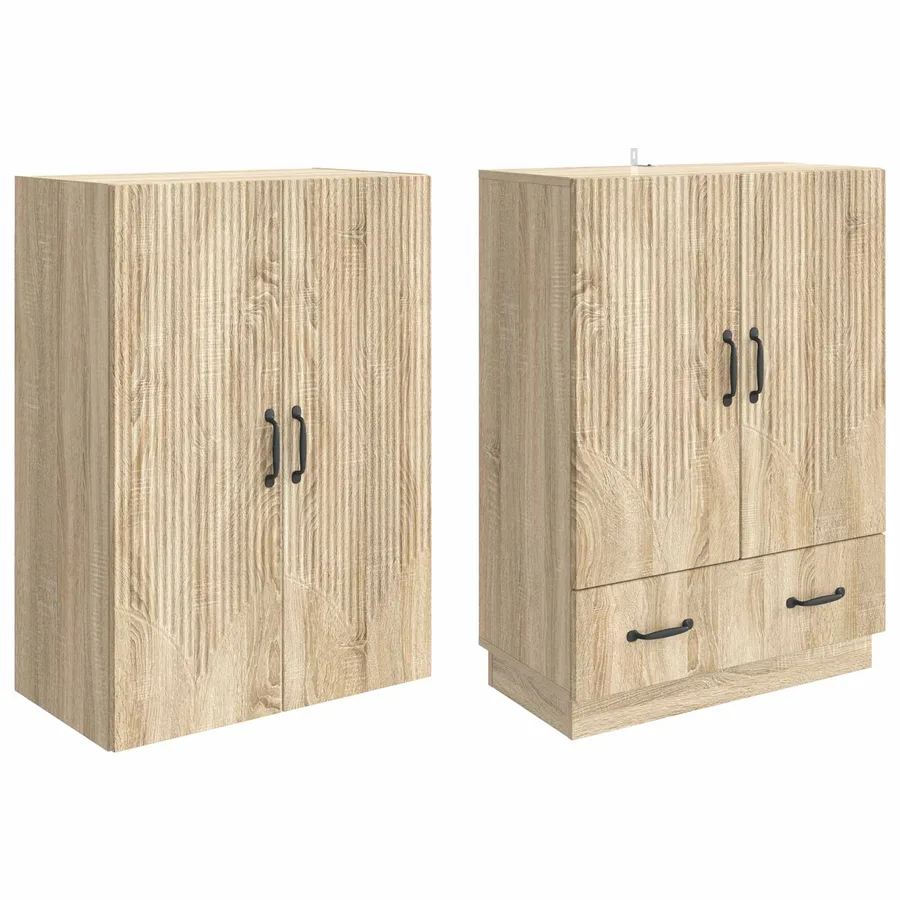 Ensemble de Meubles 2 pcs Chêne Sonoma Bois d'ingénierie - 4