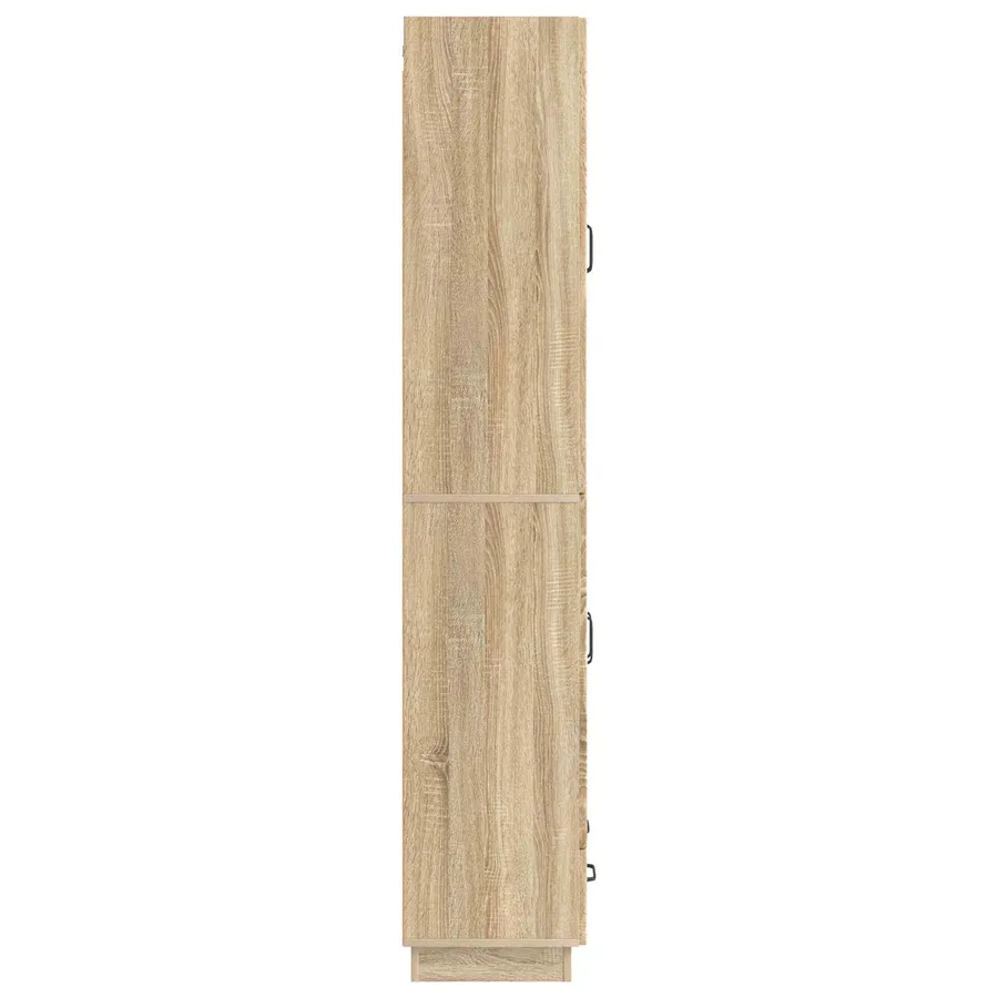 Ensemble de Meubles 2 pcs Chêne Sonoma Bois d'ingénierie - 6