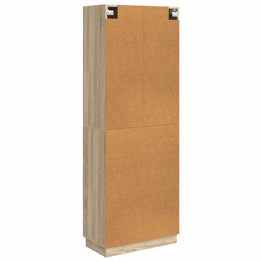 Ensemble de Meubles 2 pcs Chêne Sonoma Bois d'ingénierie - 7