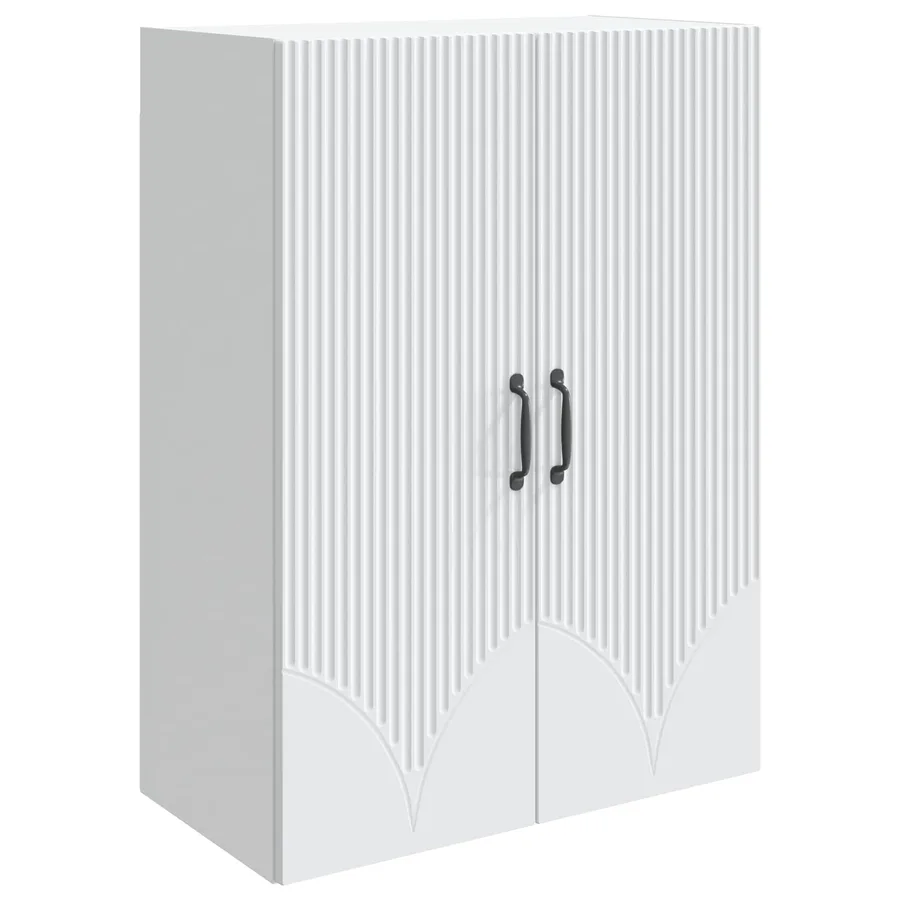 Armoire Murale Blanc 66 x 34,5 x 90 cm Bois d'ingénierie - 2