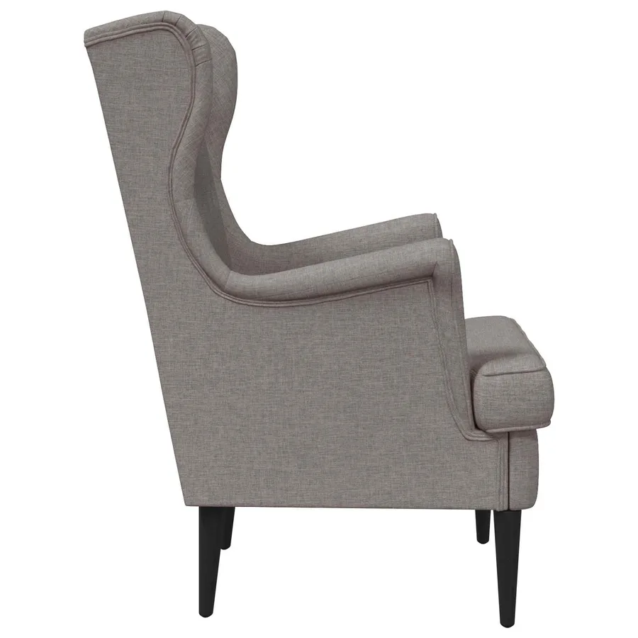 Fauteuil Taupe Tissu - 5