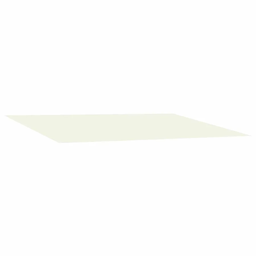 Toile de rechange pour auvent Crème 400 × 350 cm Polyester - 2