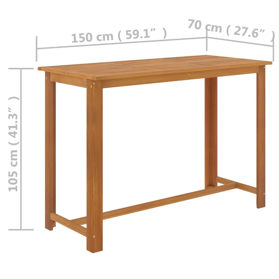 Ensemble de bar de jardin avec coussins 9 pcs Gris - 11