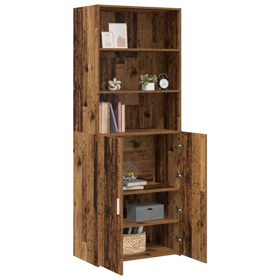 Haut Armoire Bois ancien 70 x 42,5 x 185 cm Bois d'ingénierie - 2