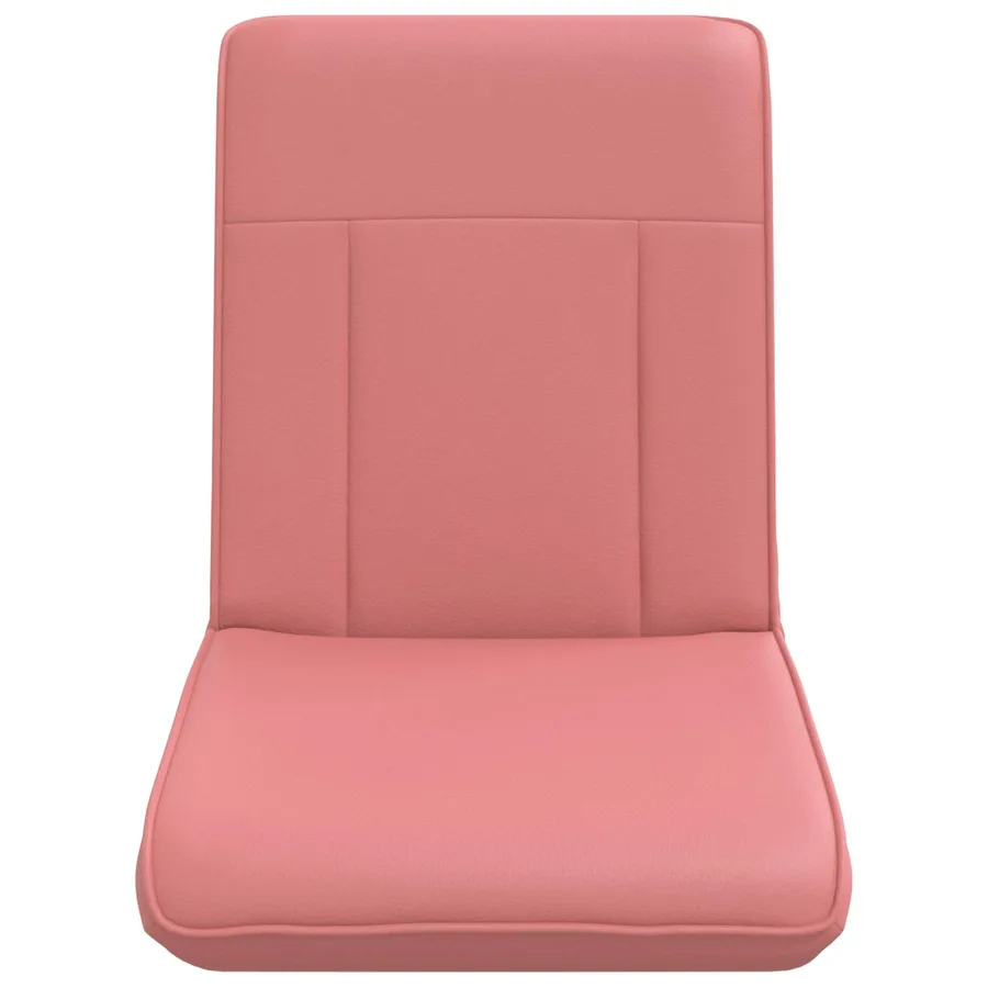 Fauteuil de sol ajustable Rose Simili cuir - 4