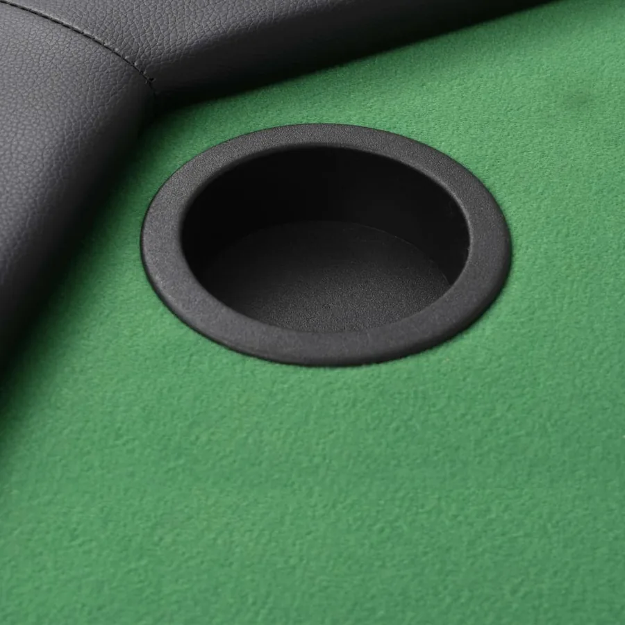 Table de poker pliable pour 8 joueurs 2 plis Octogonale Vert - 5