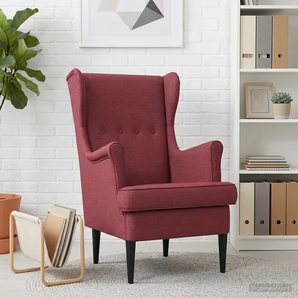 Fauteuil Bordeaux Tissu