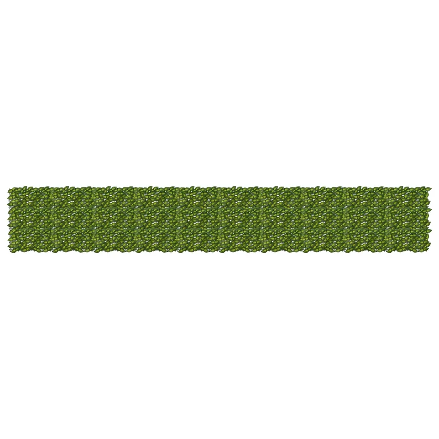 Écran de balcon avec feuilles Vert et jaune 500 x 75 cm