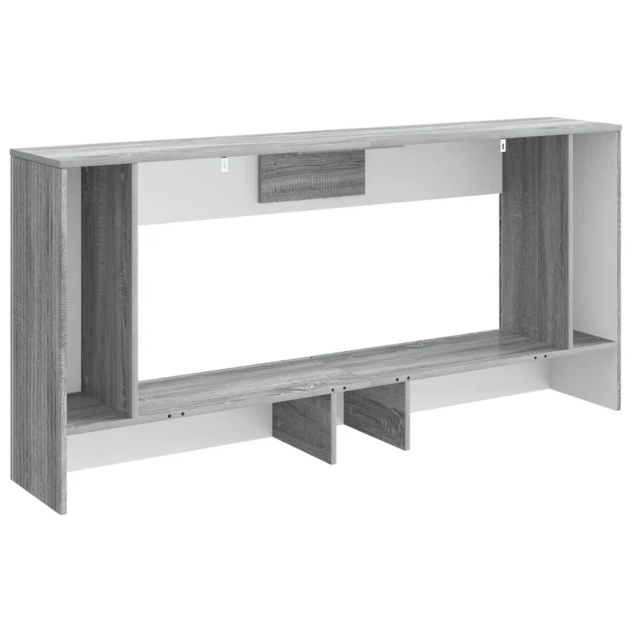 Table console Gris Sonoma 155 x 29 x 74 cm Bois d’ingénierie - 7