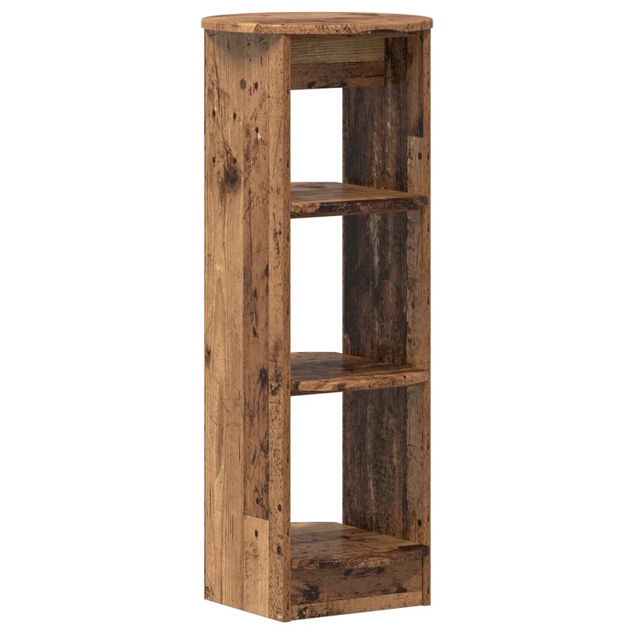 Meuble d'appoint Bois ancien 40 x 40 x 100 cm Bois d’ingénierie - 2