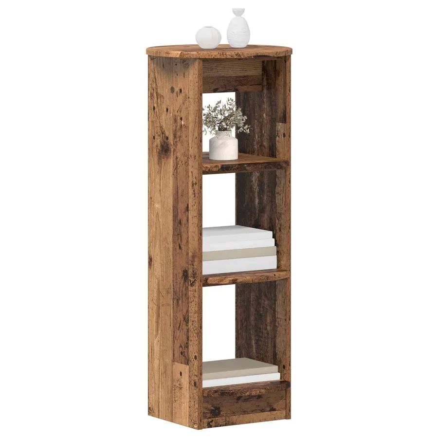 Meuble d'appoint Bois ancien 40 x 40 x 100 cm Bois d’ingénierie - 3