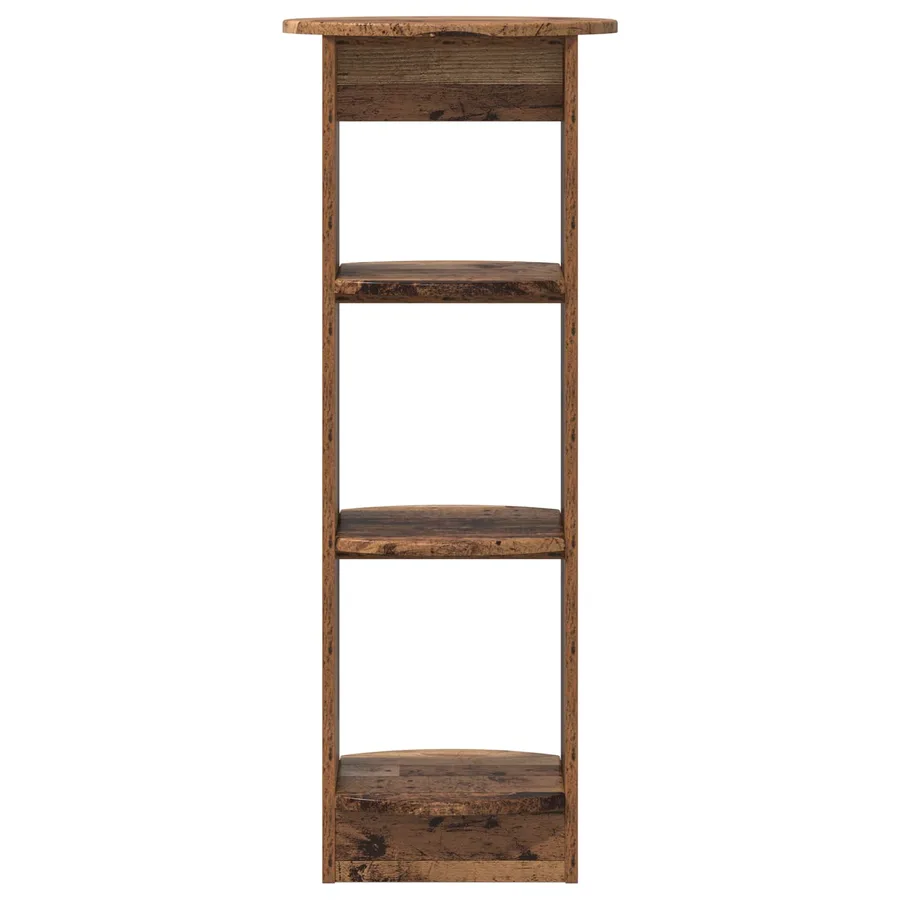 Meuble d'appoint Bois ancien 40 x 40 x 100 cm Bois d’ingénierie - 4