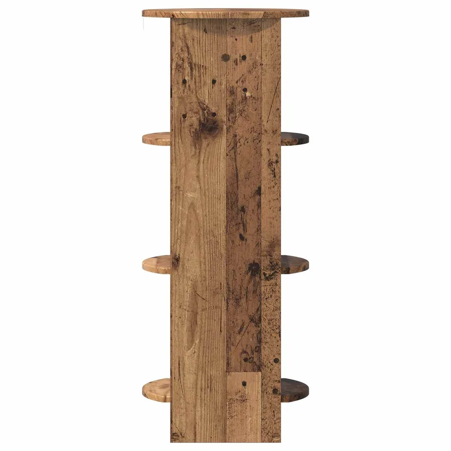 Meuble d'appoint Bois ancien 40 x 40 x 100 cm Bois d’ingénierie - 5