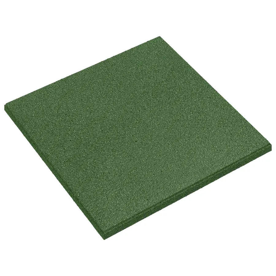 Dalles de Protection Anti-Chute 12 pcs Vert 50 x 50 cm