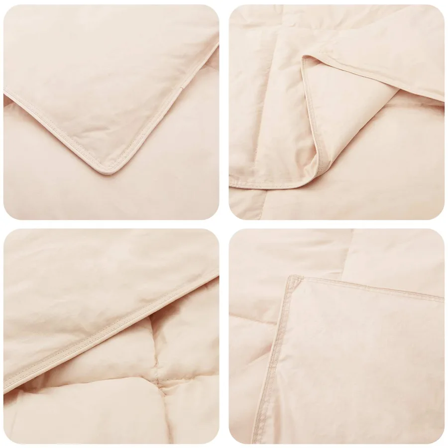 Duvet complet toute l'année Beige 200 x 220 cm - 6