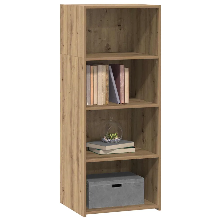 Haut Armoire Chêne artisanal 50 x 41 x 124 cm Bois d'ingénierie - 3