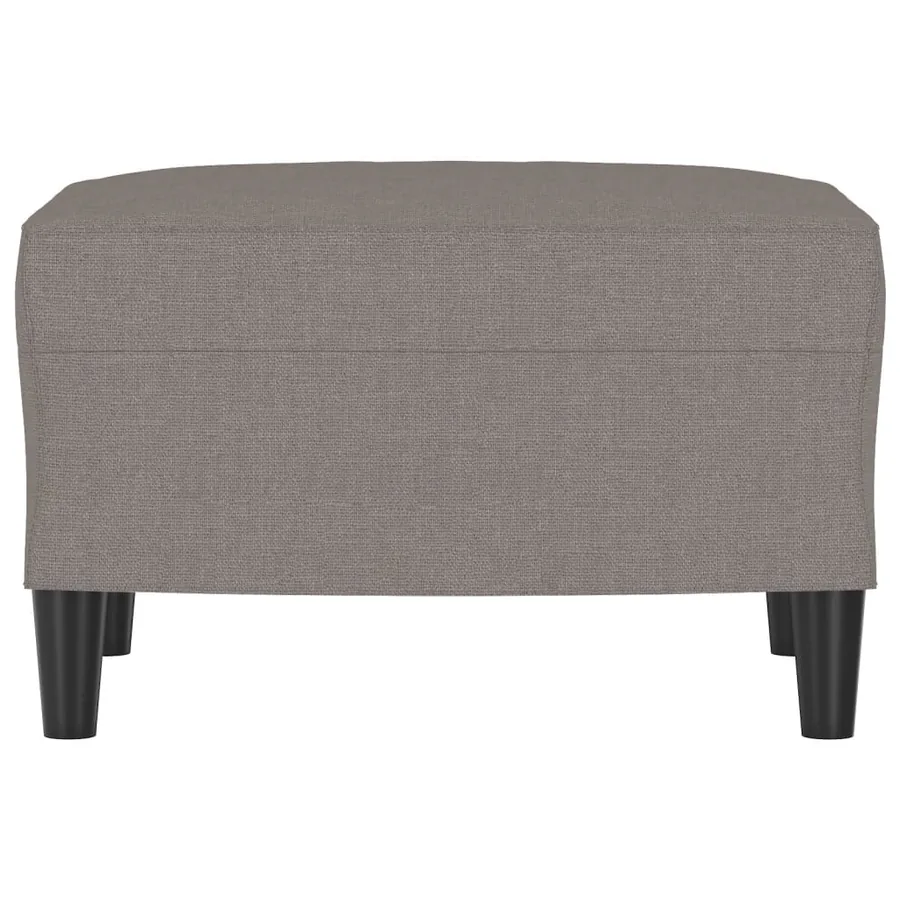 Repose-pied Taupe 60x50x41 cm Tissu - 3
