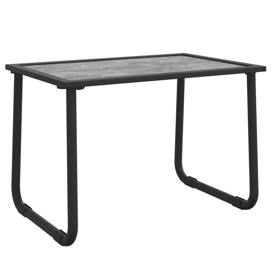 Salon de jardin avec coussins 4 pcs anthracite acier - 8